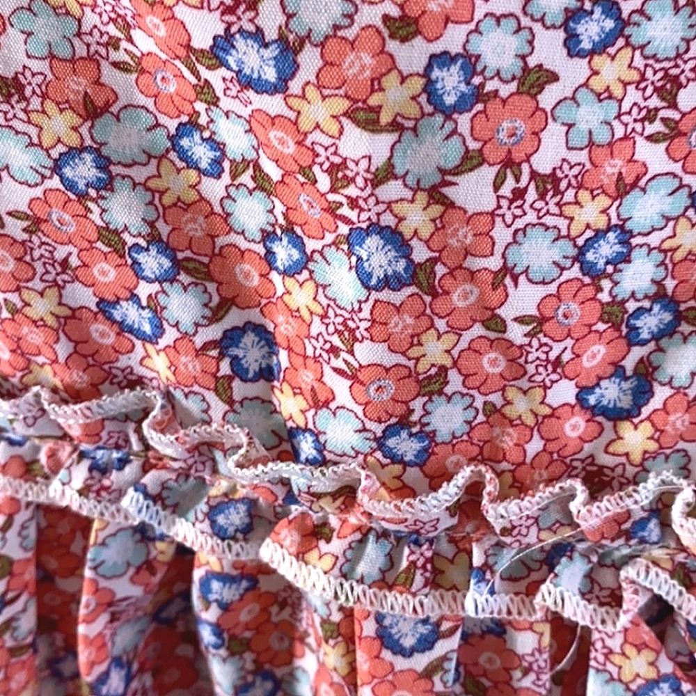 DONATED Talulah Floral Pink Ruffle Dress - Picture 2 of 8